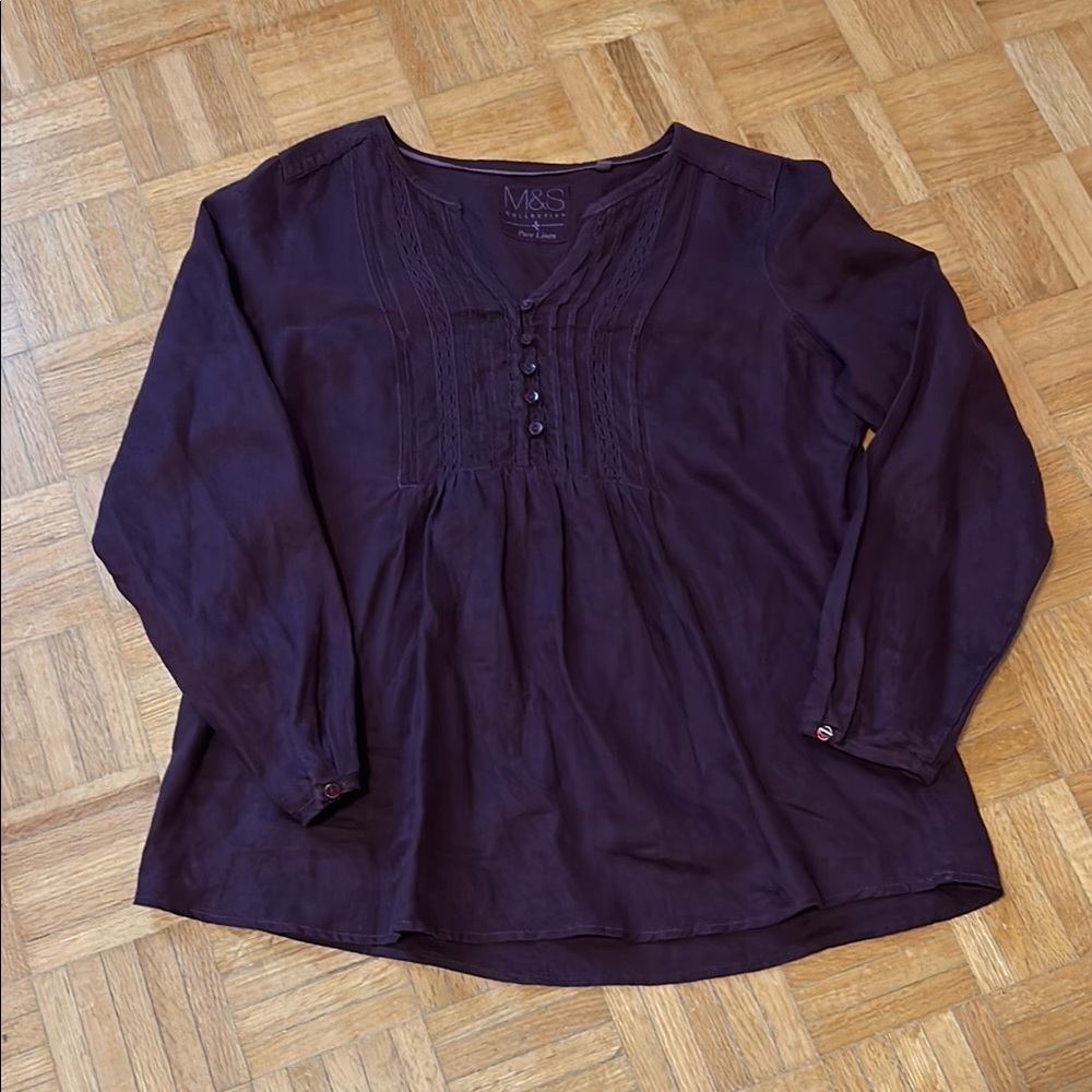 M&S collection Women's Purple Top